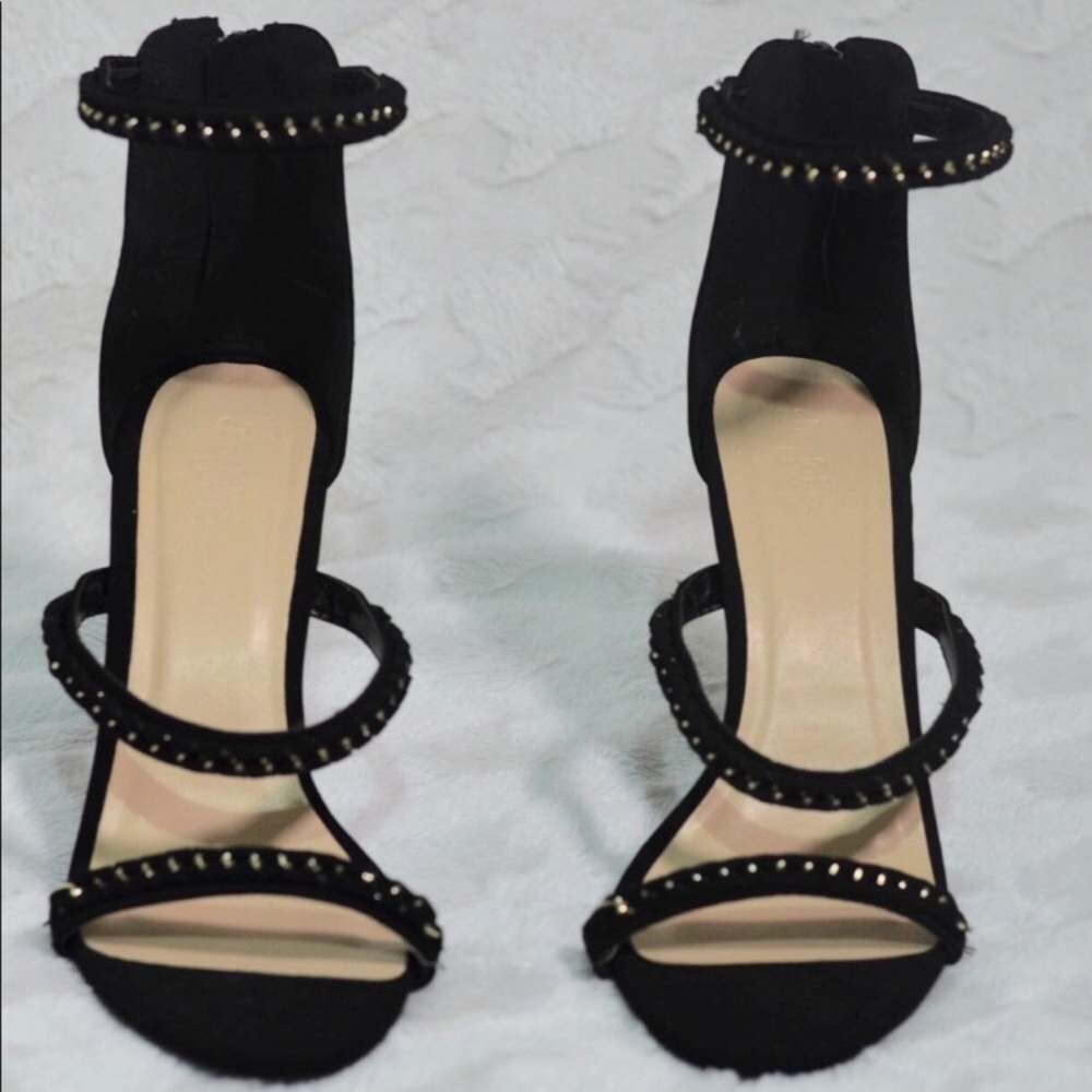 Black high heels